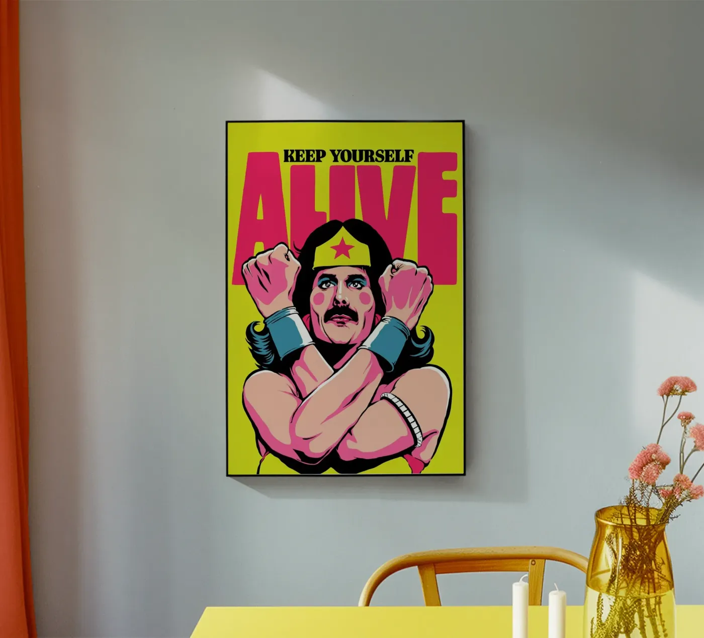 Alive Acryl-Glas von Butcher Billy