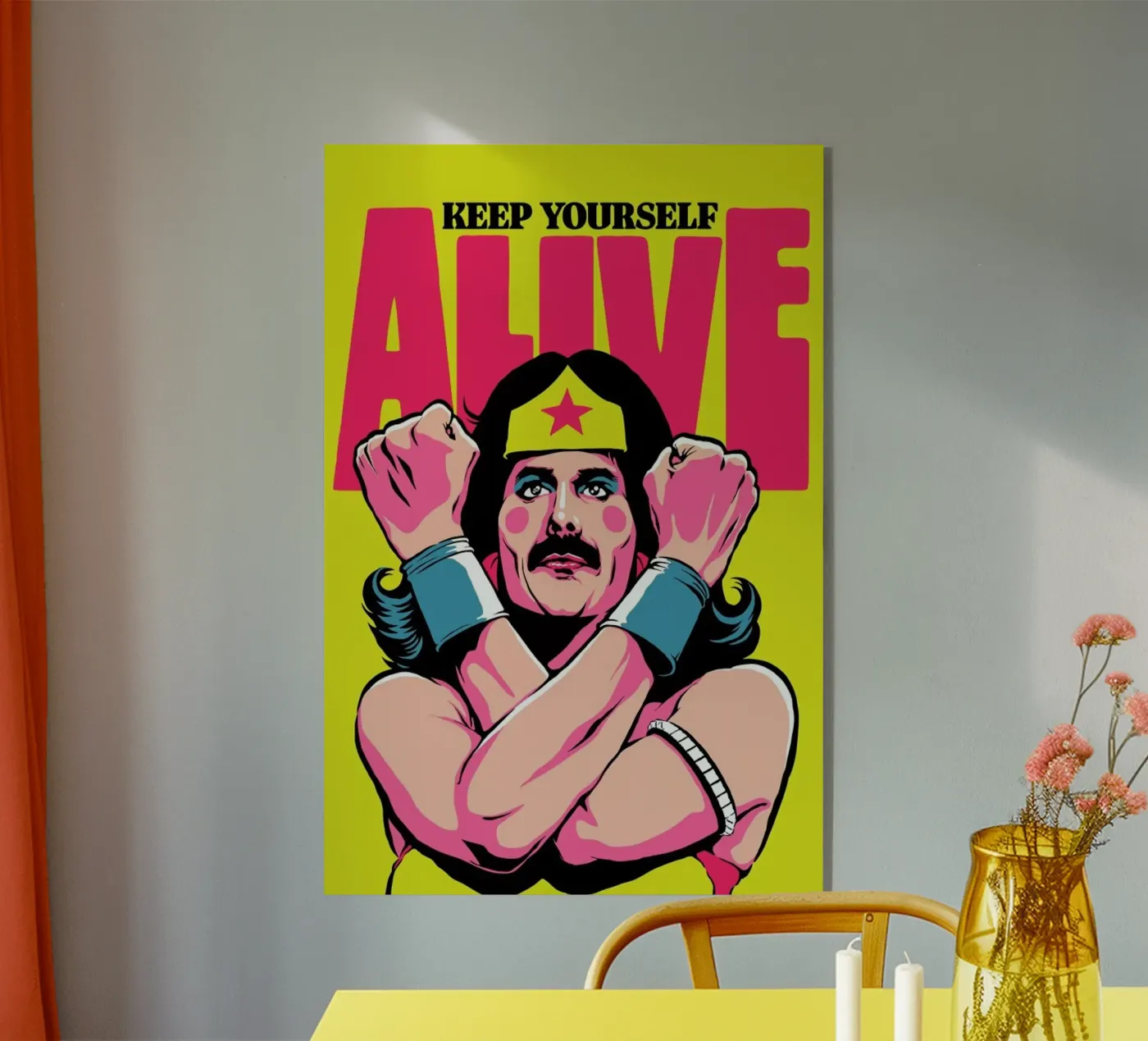 Alive Acryl-Glas von Butcher Billy