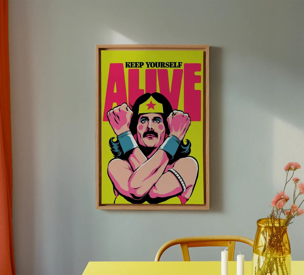 Alive tela con Cornice a cassetta da Butcher Billy