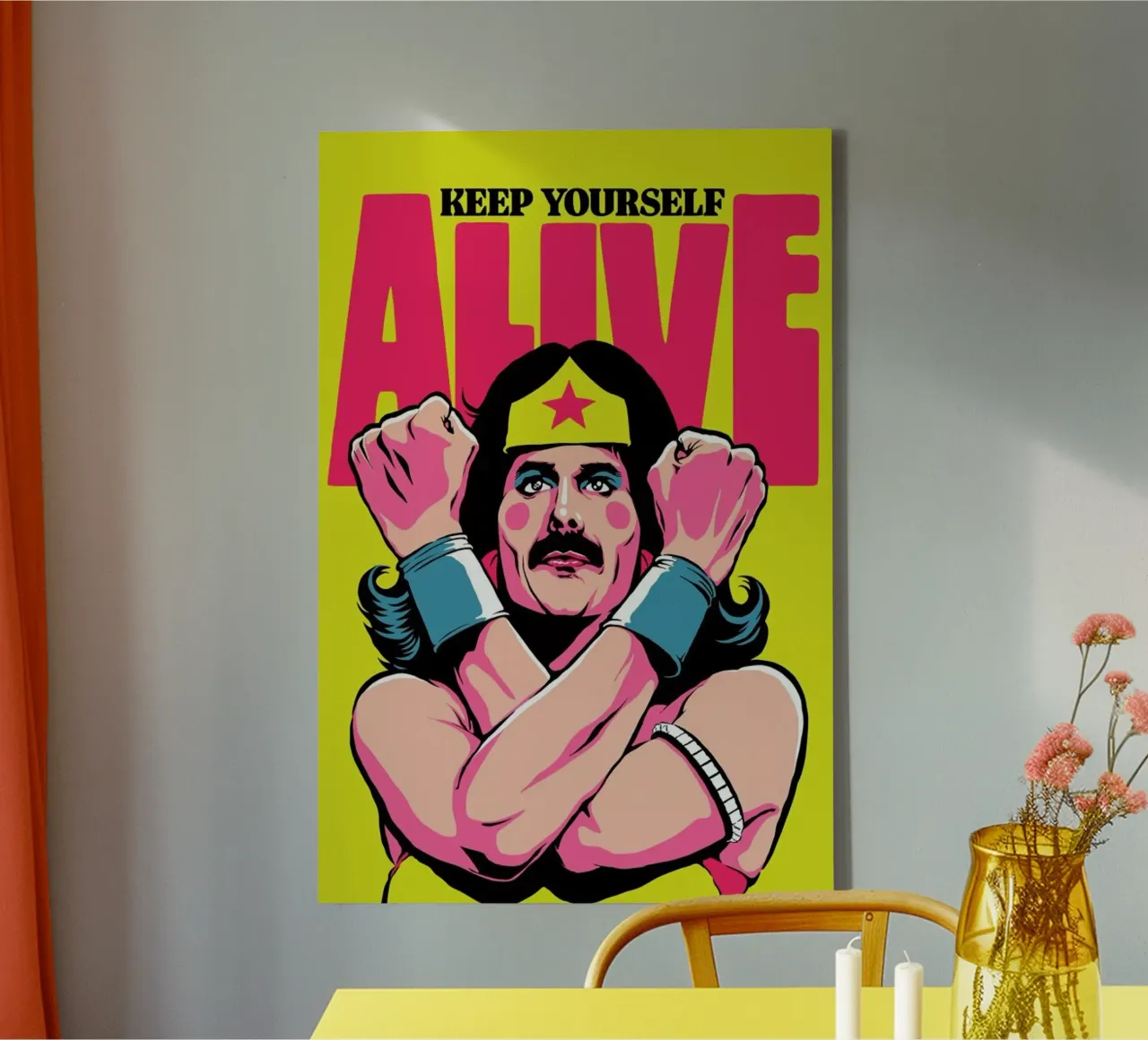 Alive tela con Cornice a cassetta da Butcher Billy