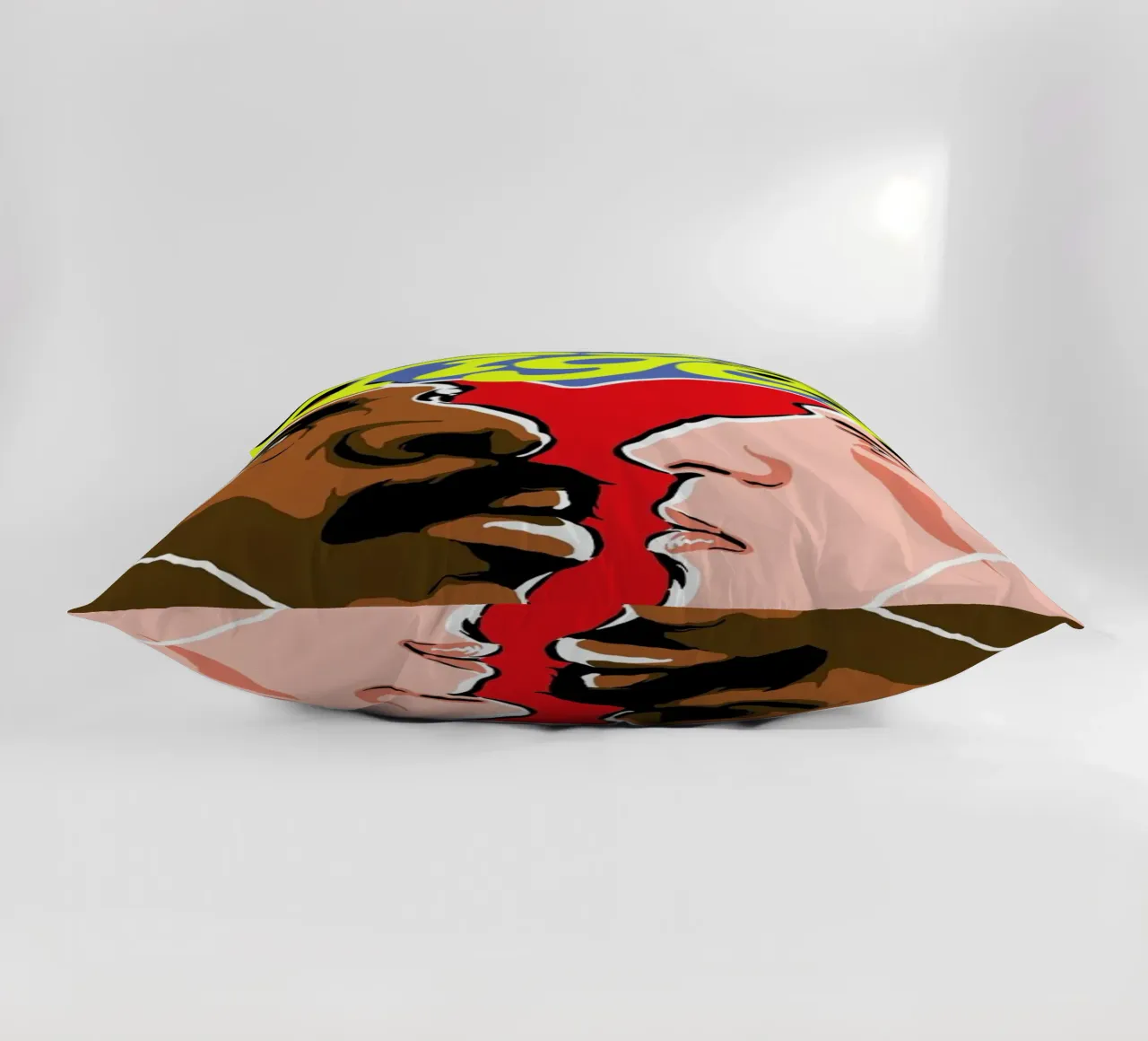 Eye-of-the-tiger decorative cushion by Butcher Billy