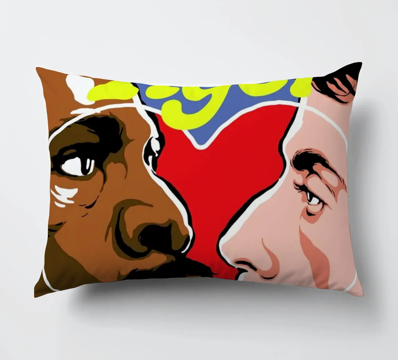 Eye-of-the-tiger decorative cushion by Butcher Billy