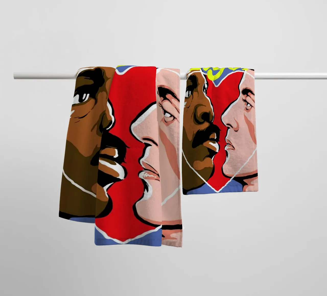 Eye-of-the-tiger asciugamano da bagno da Butcher Billy