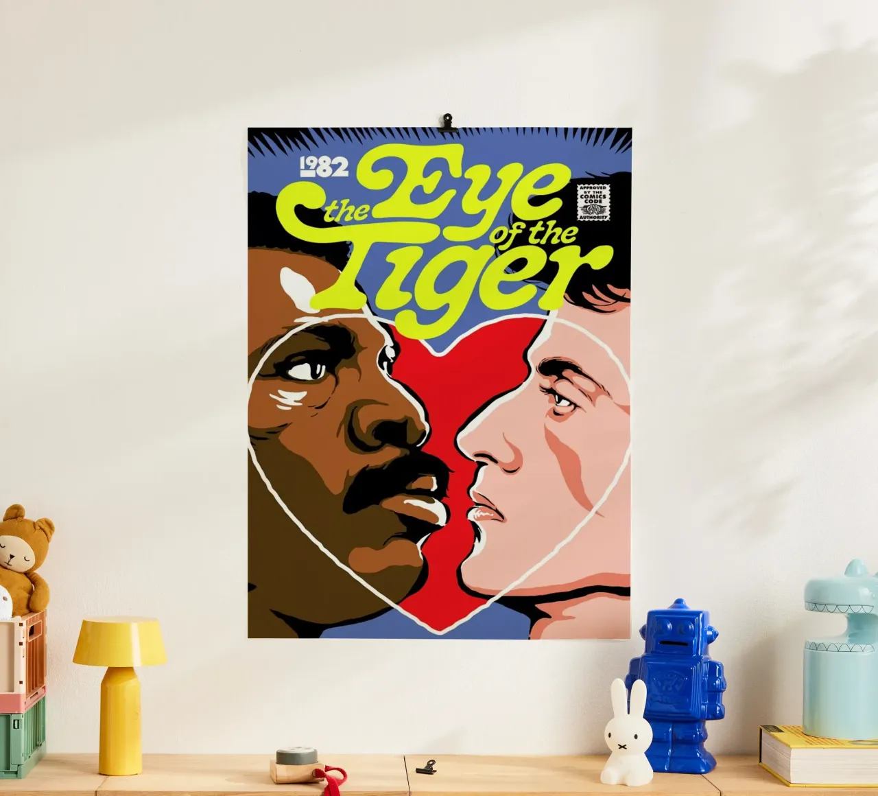 Eye-of-the-tiger carta hahnemühle da Butcher Billy
