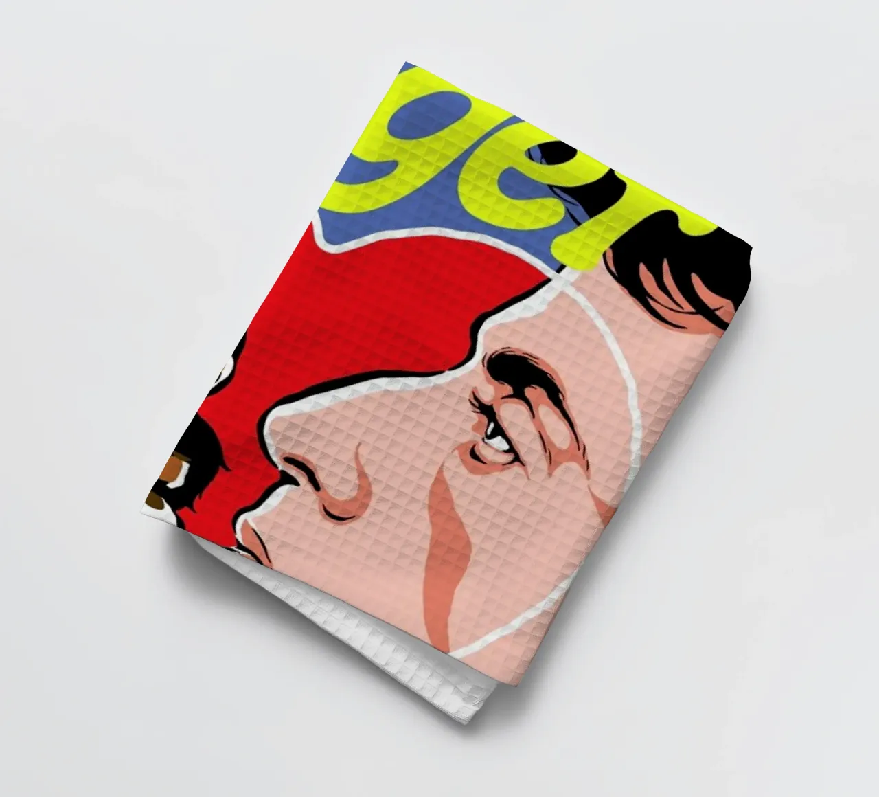 Eye-of-the-tiger tea towel by Butcher Billy