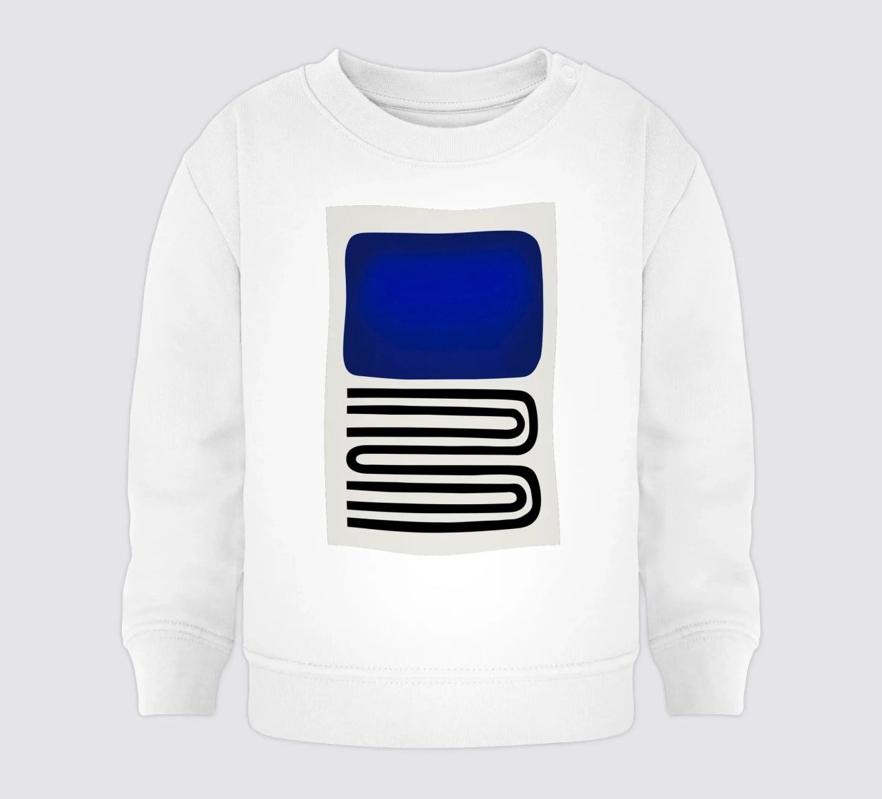 Fuori dal blu felpa neonato da Fox & Velvet