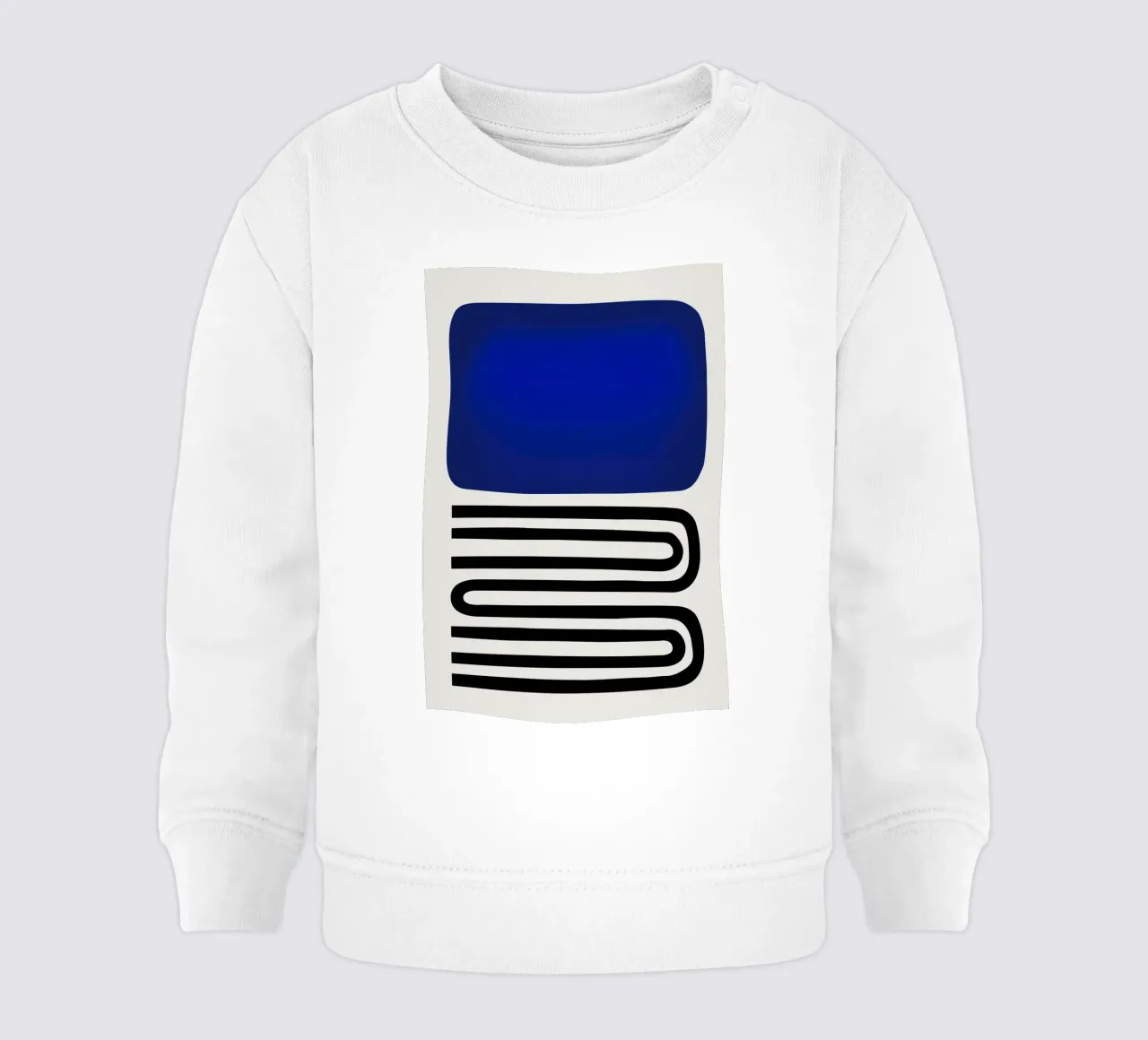 Fuori dal blu felpa neonato da Fox & Velvet