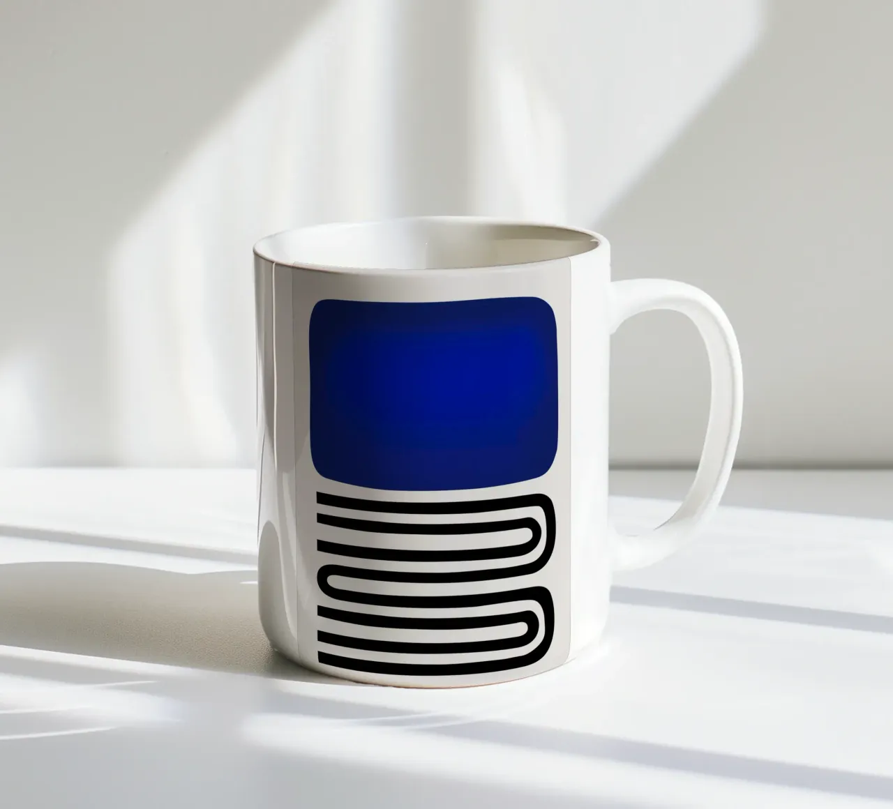 Out Of The Blue ceramic mug by Fox & Velvet