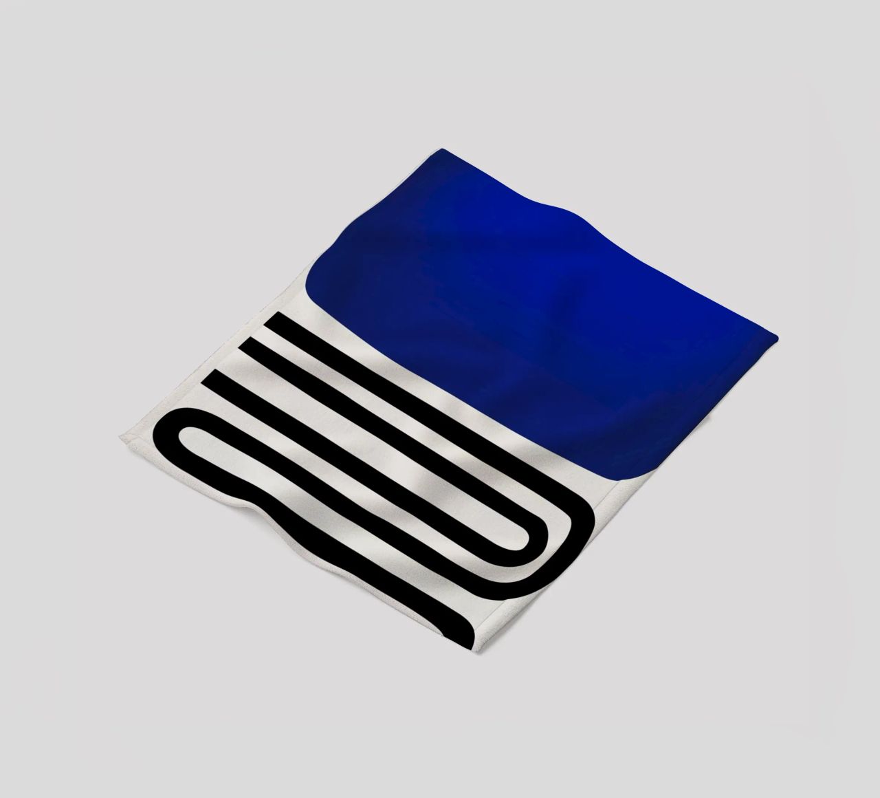 Fuori dal blu coperta in pile da Fox & Velvet