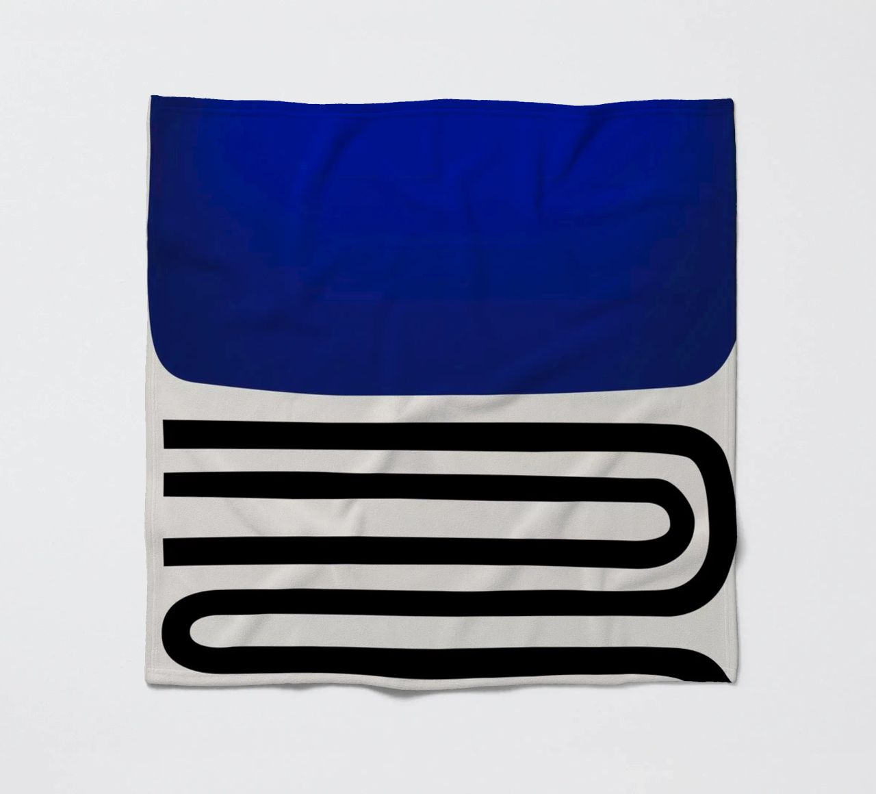 Fuori dal blu coperta in pile da Fox & Velvet