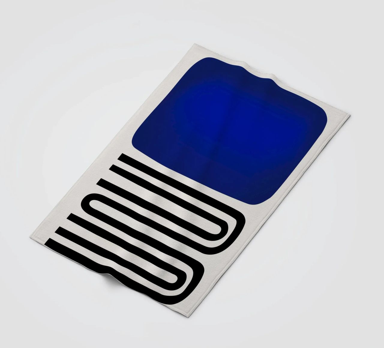 Fuori dal blu coperta in pile da Fox & Velvet