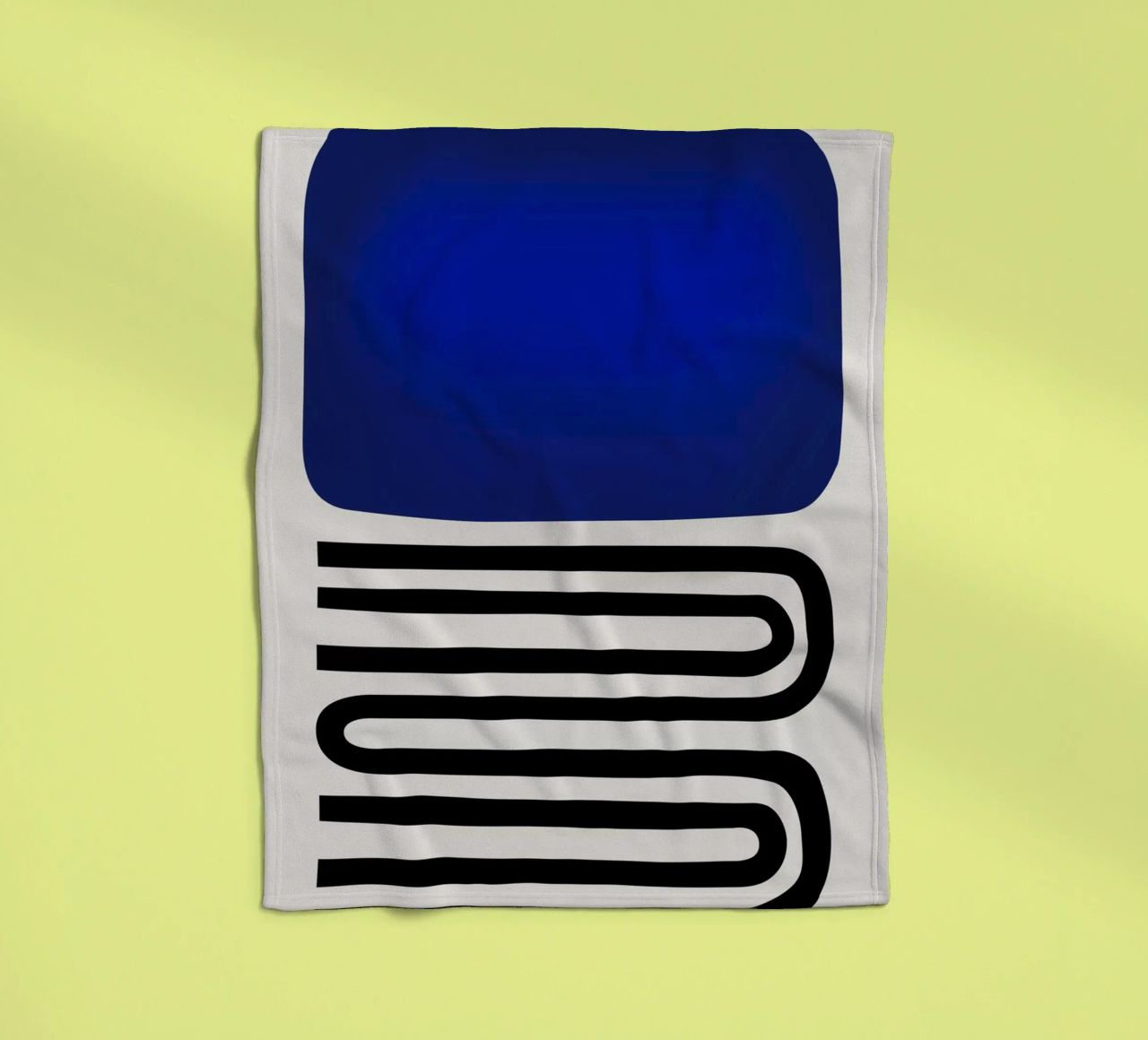 Fuori dal blu coperta in pile da Fox & Velvet