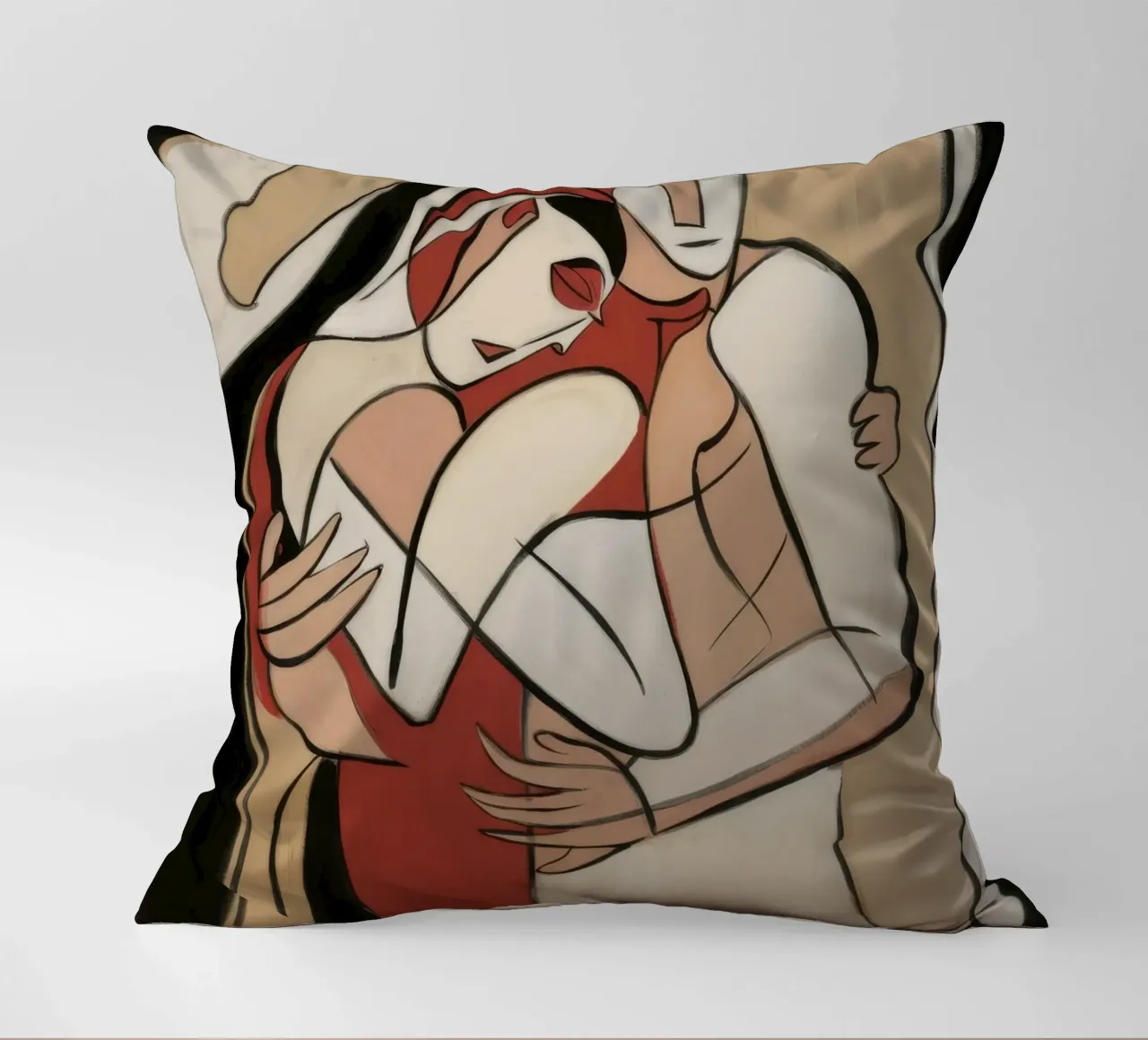 Fusione artistica emozionale cuscino da Crimson Whisper