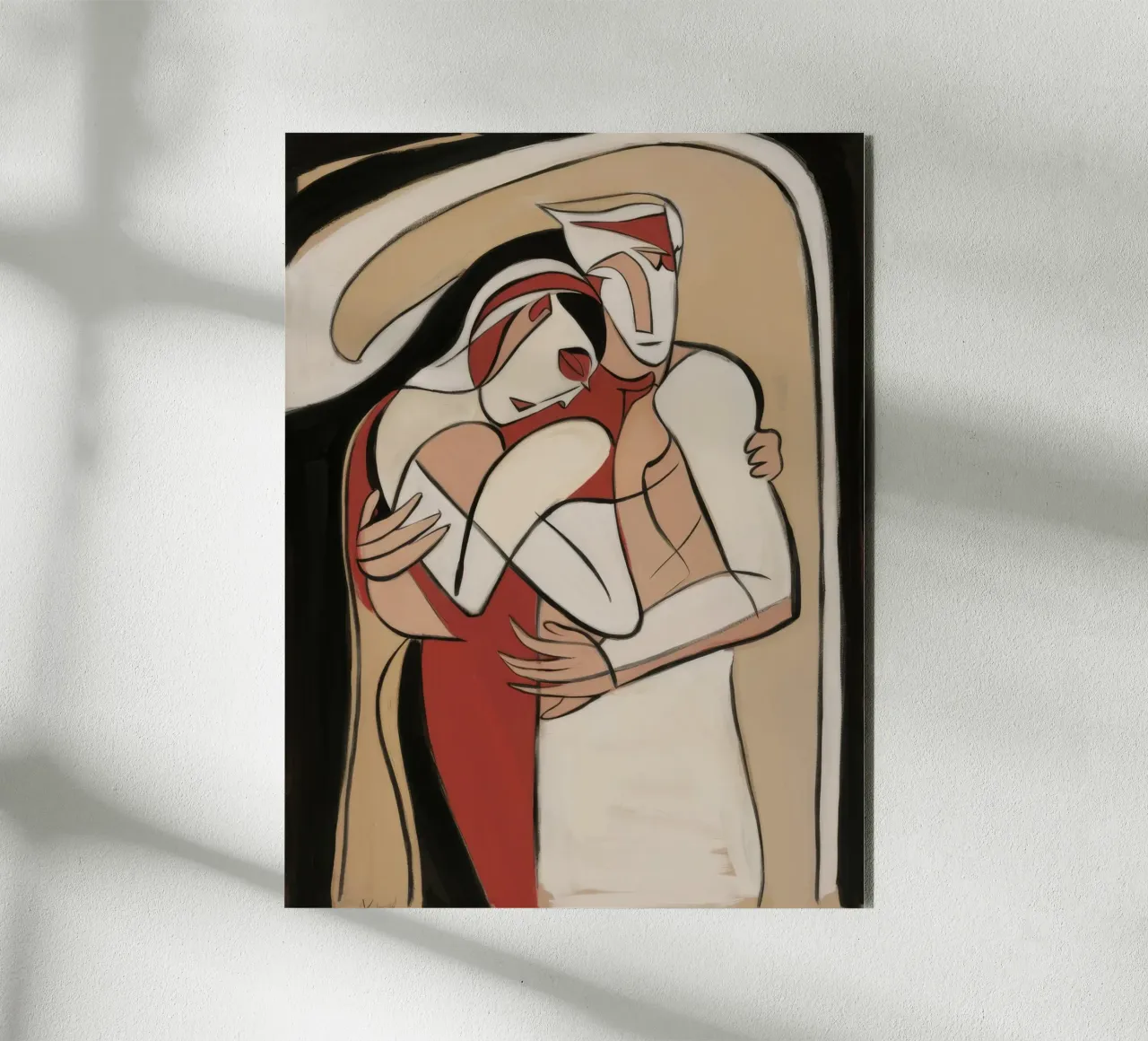 Fusione artistica emozionale alluminio dibond da Crimson Whisper
