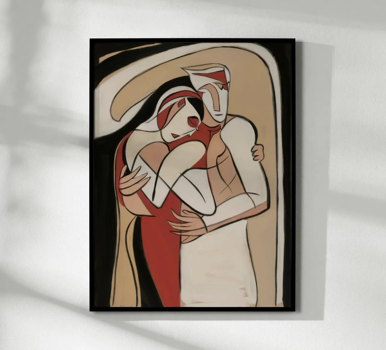 Fusione artistica emozionale carta hahnemühle da Crimson Whisper
