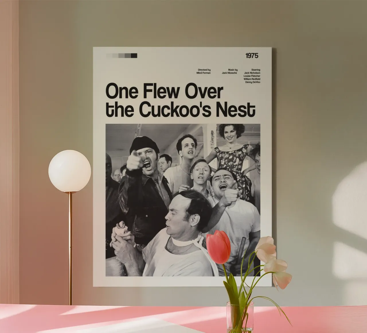 One Flew Over the Cuckoo's Nest canvas by The Movie Wall