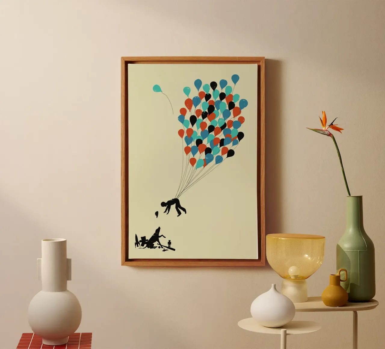 Growing Up tela con Cornice a cassetta da Jay Fleck