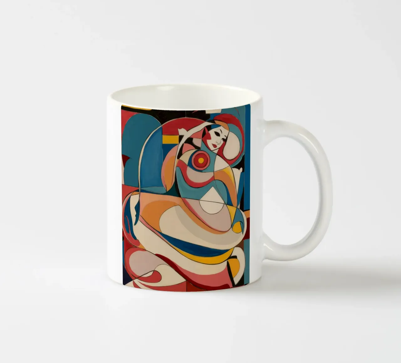 Vortice dinamico tazza in ceramica da Crimson Whisper