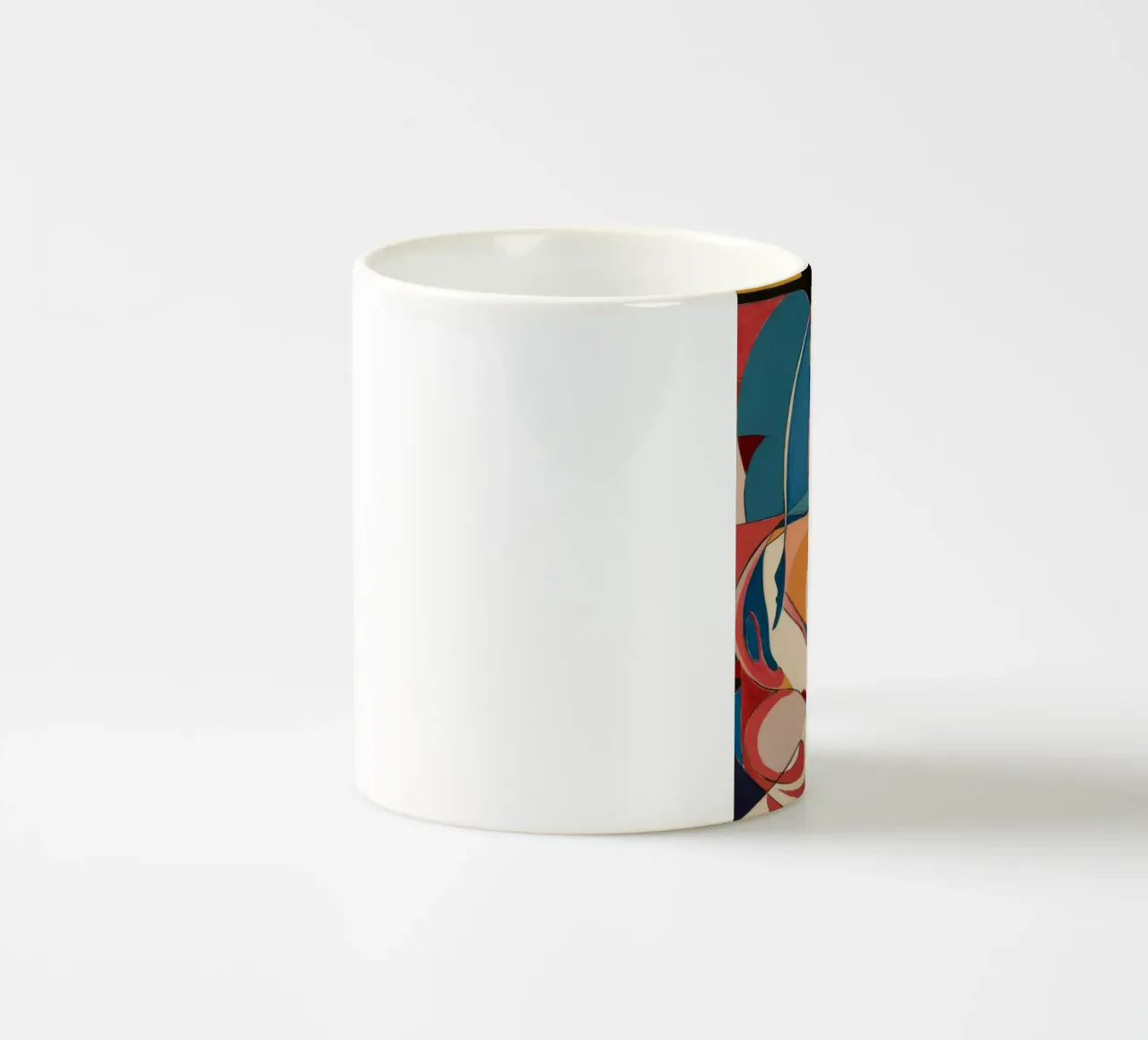 Vortice dinamico tazza in ceramica da Crimson Whisper