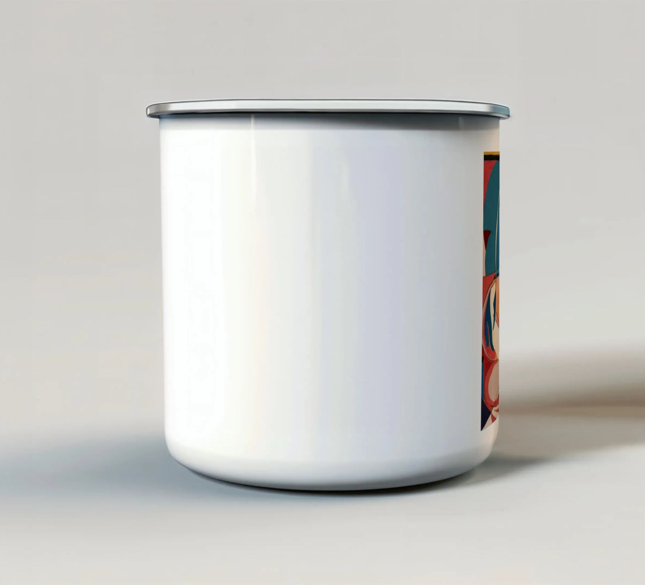 Vortice dinamico tazza in smalto da Crimson Whisper