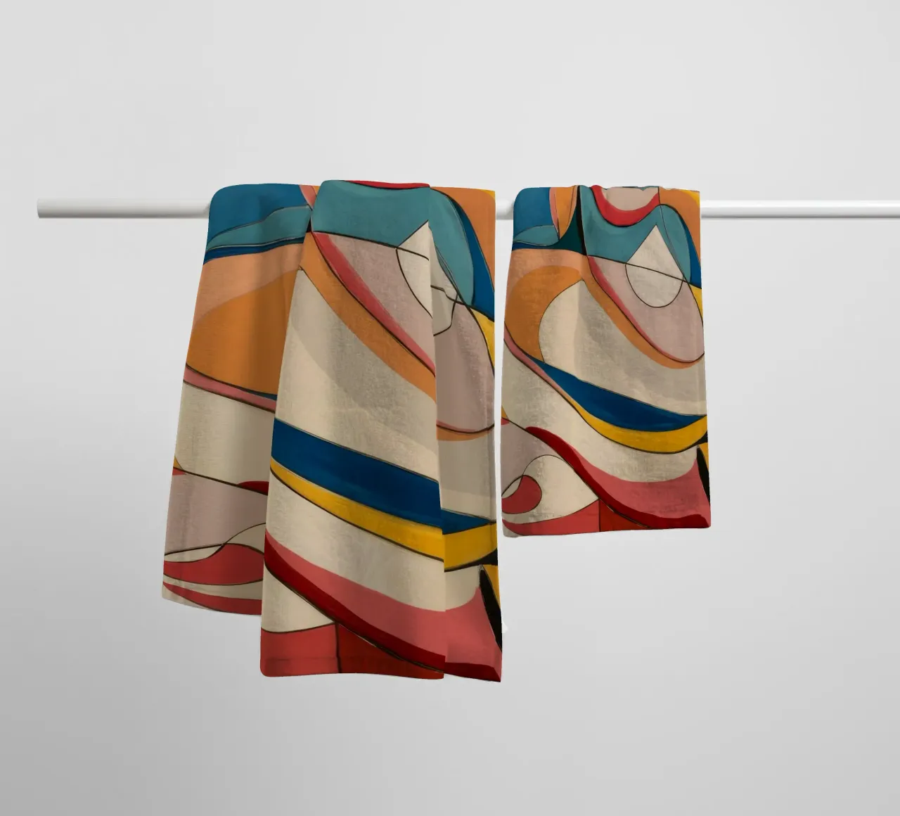 Dynamic Whirl towel by Crimson Whisper
