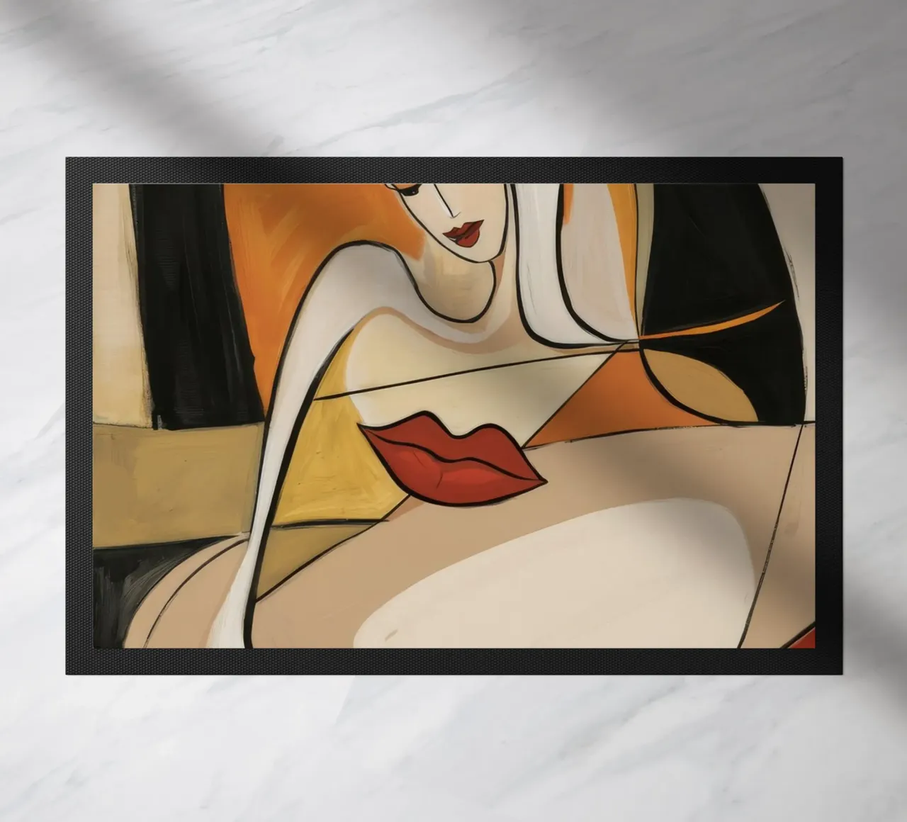 Contemplative Grace doormat by Crimson Whisper