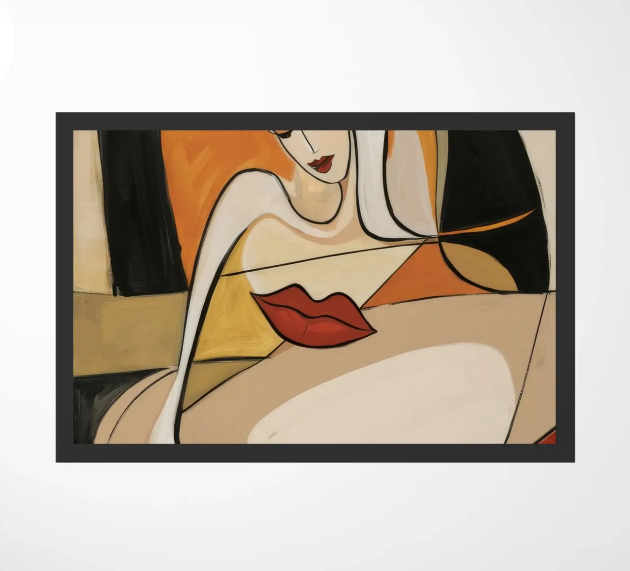 Contemplative Grace doormat by Crimson Whisper