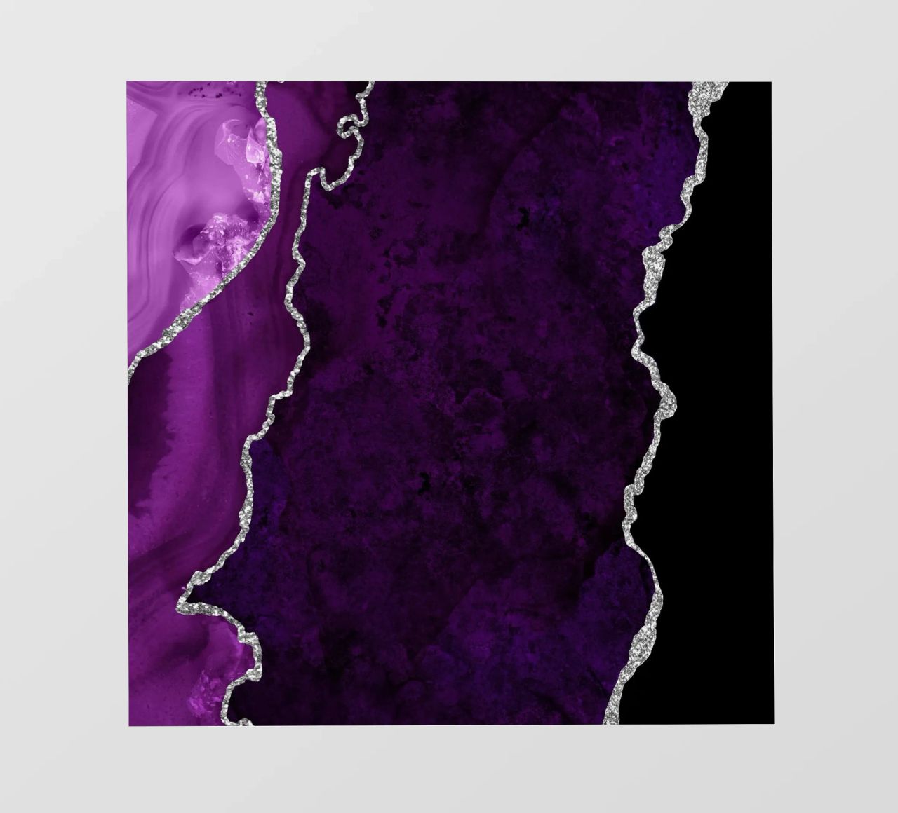 Agata viola e argento Texture 01 pellicola backlit da Gemstone Textures