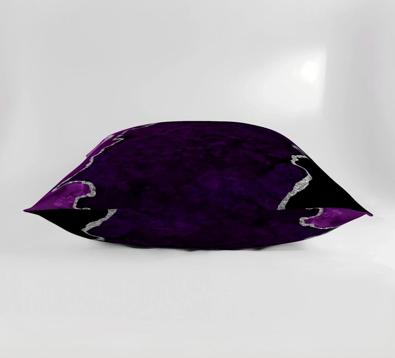 Agata viola e argento Texture 01 cuscino da Gemstone Textures