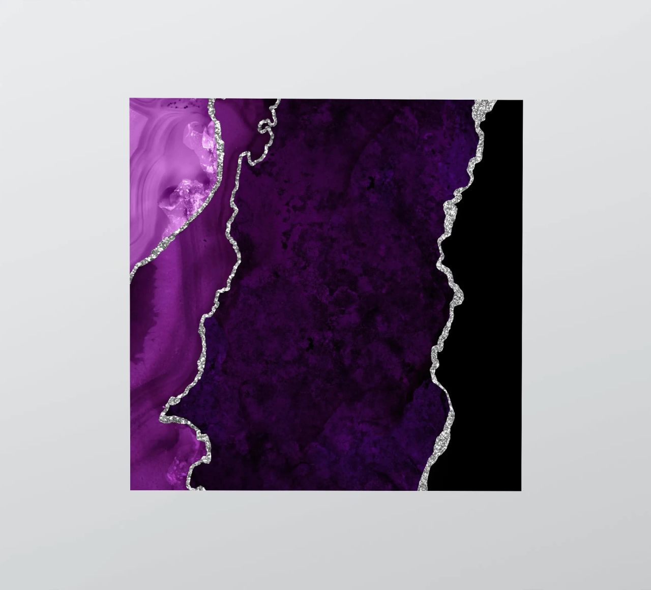 Agata viola e argento Texture 01 adesivo da Gemstone Textures