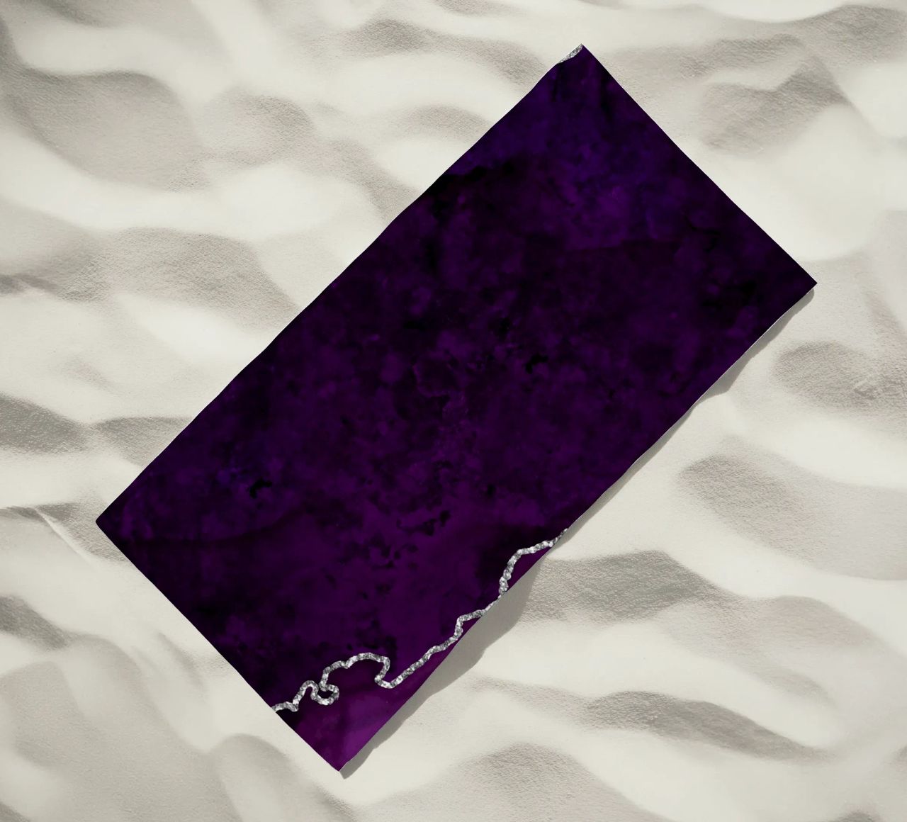 Agata viola e argento Texture 01 telo mare da Gemstone Textures