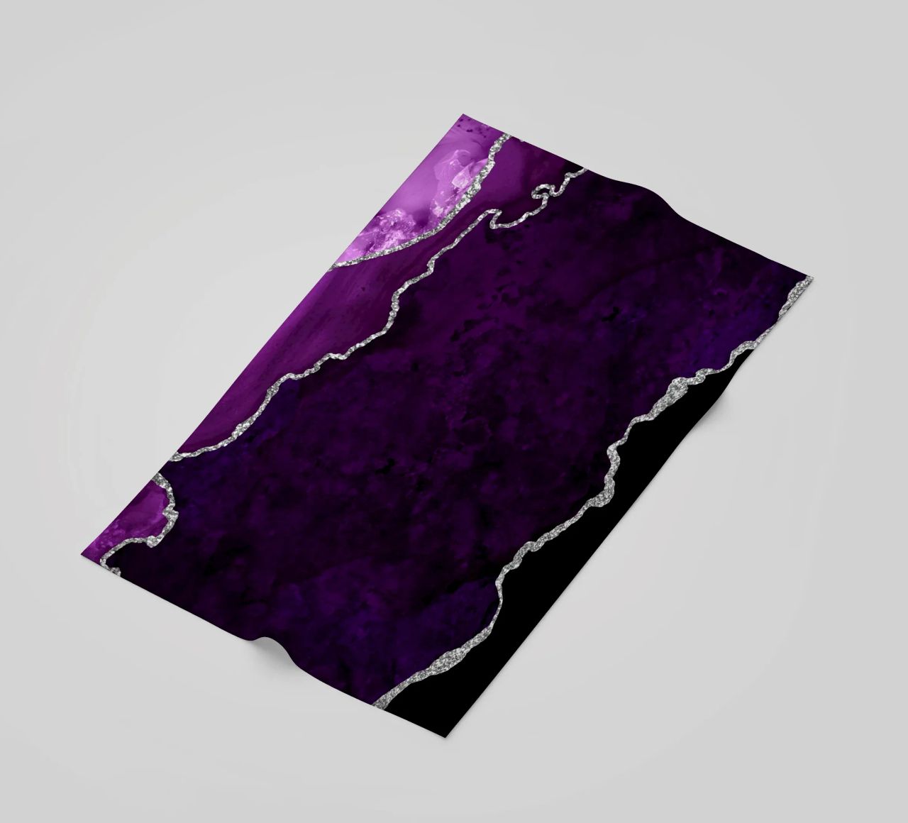 Agata viola e argento Texture 01 telo mare da Gemstone Textures