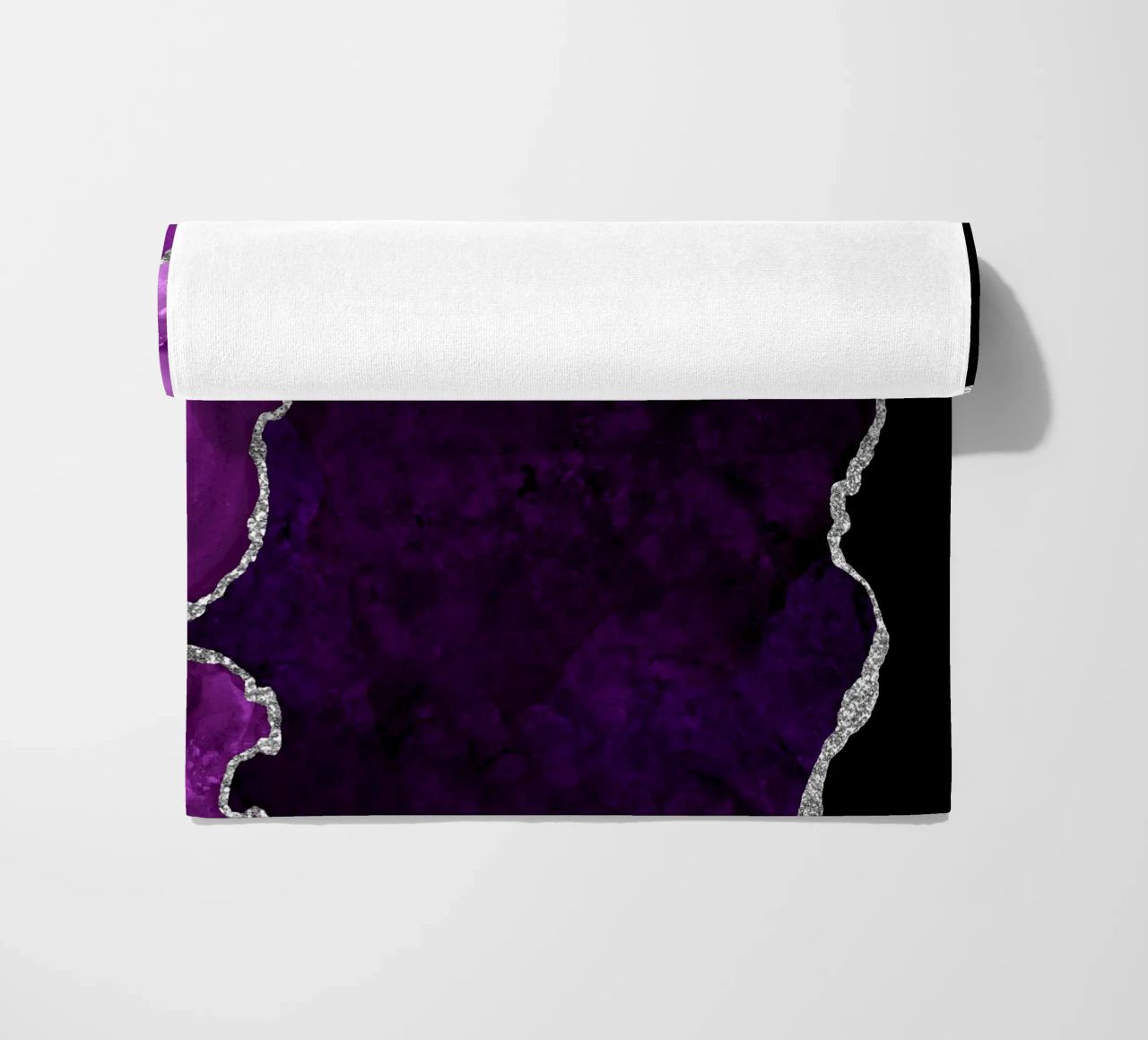 Agata viola e argento Texture 01 telo mare da Gemstone Textures