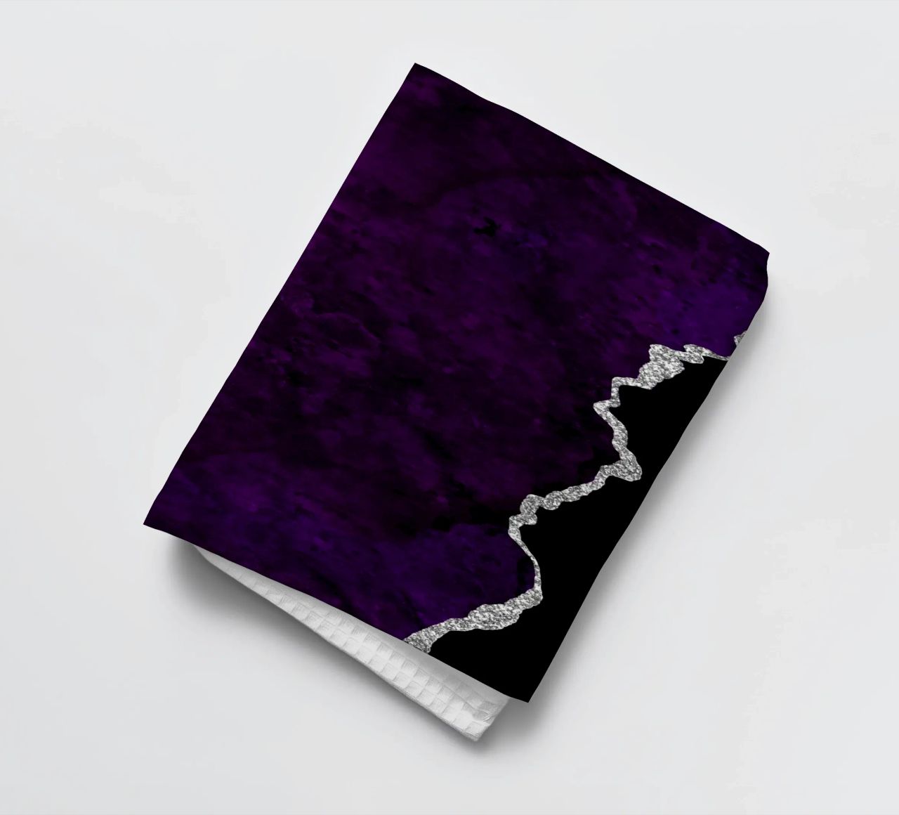Agata viola e argento Texture 01 canovaccio da cucina da Gemstone Textures