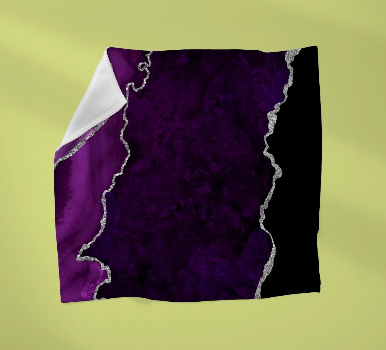 Agata viola e argento Texture 01 coperta in pile da Gemstone Textures