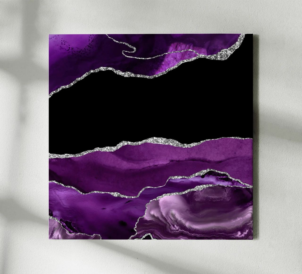 Agata viola e argento Texture 02 tela da Gemstone Textures
