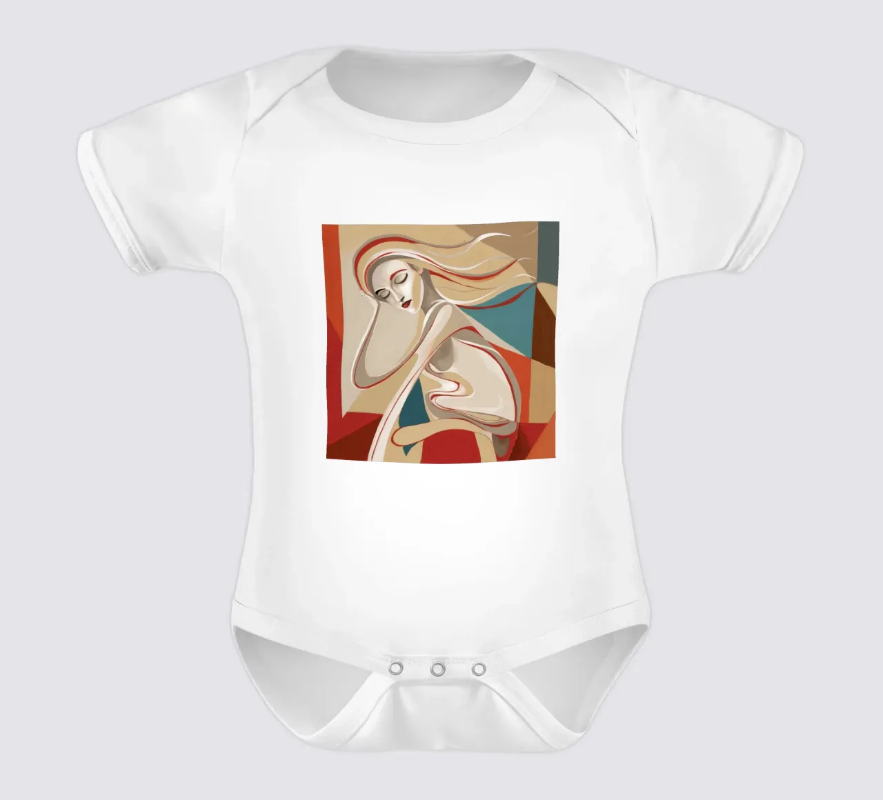 Flusso etereo body neonato maniche corte da Crimson Whisper