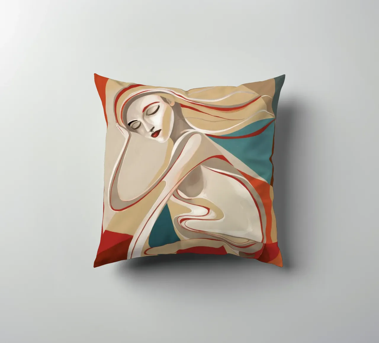 Flusso etereo cuscino da Crimson Whisper