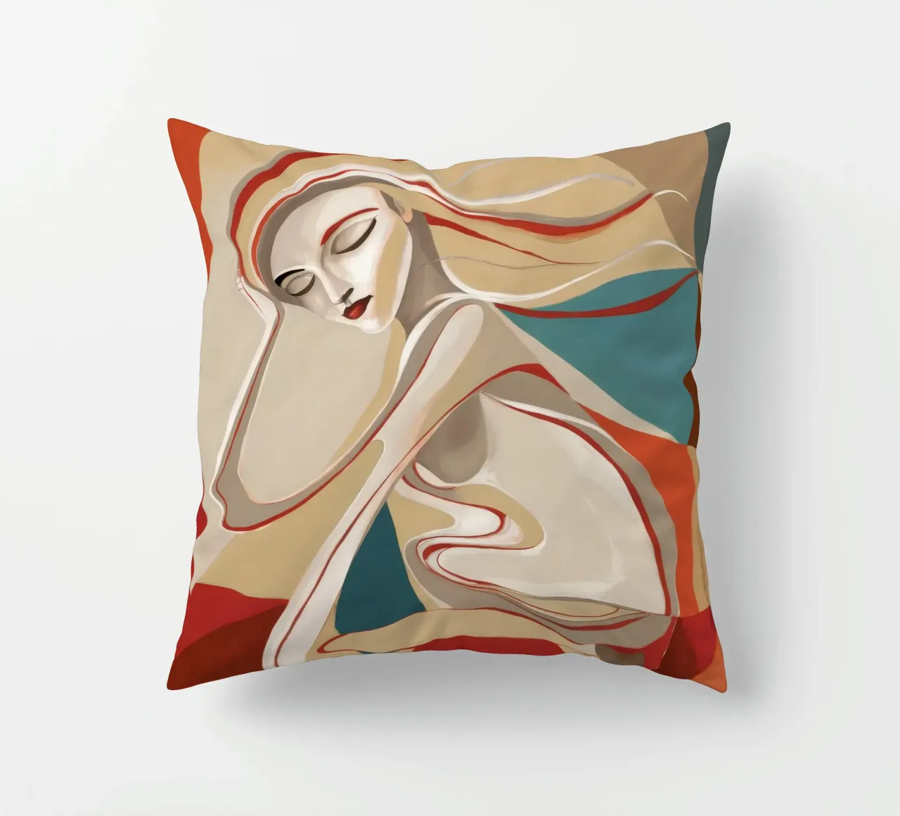 Flusso etereo cuscino da Crimson Whisper