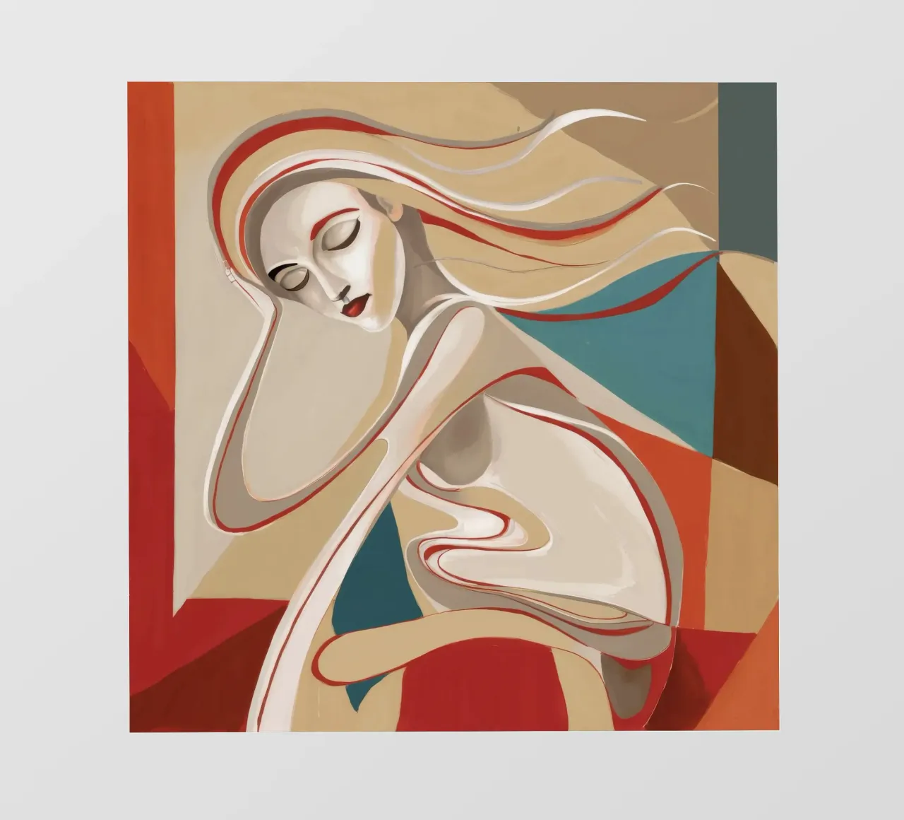 Flusso etereo telo in pvc da Crimson Whisper