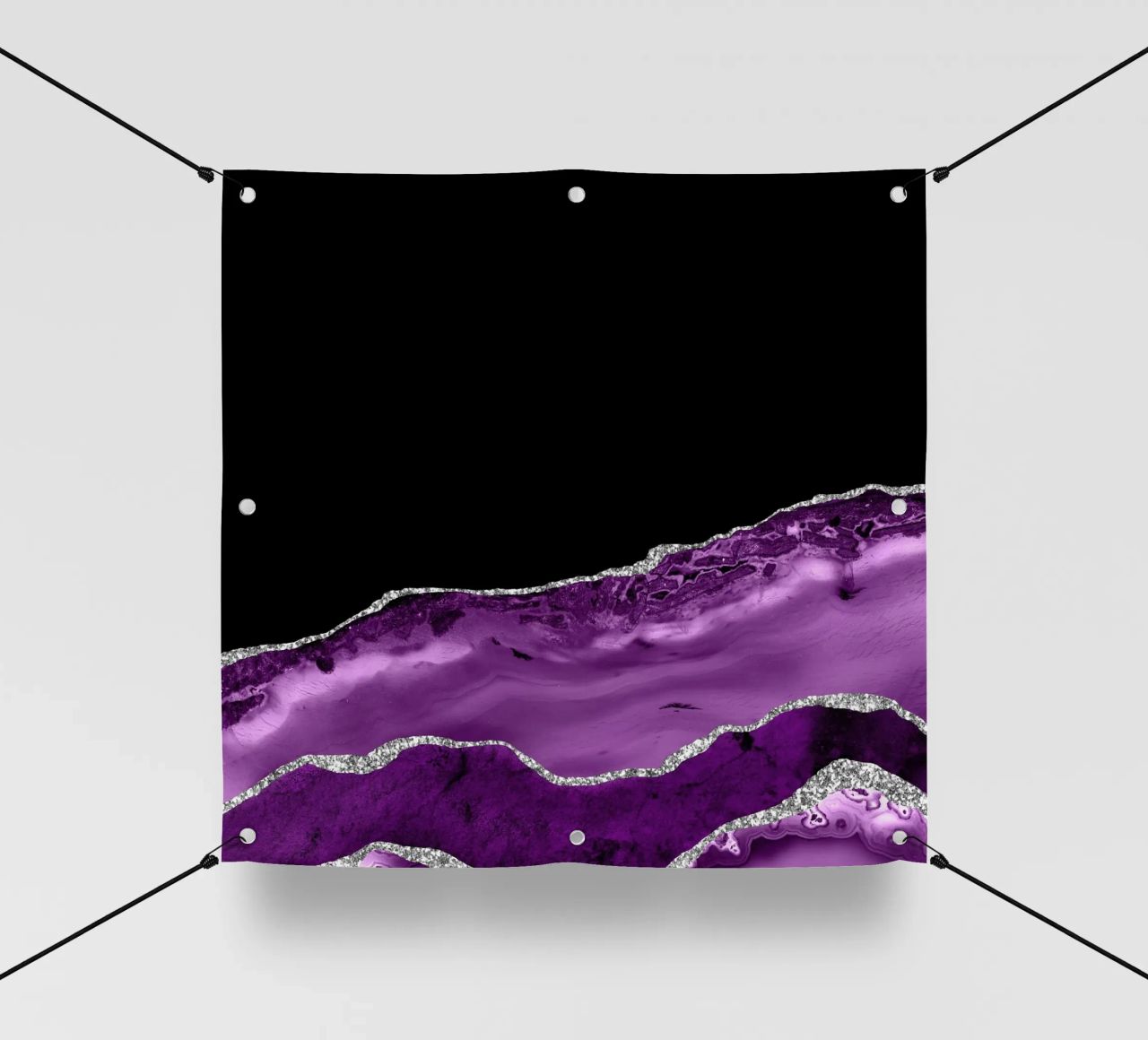 Agata viola e argento Texture 04 telo in pvc da Gemstone Textures
