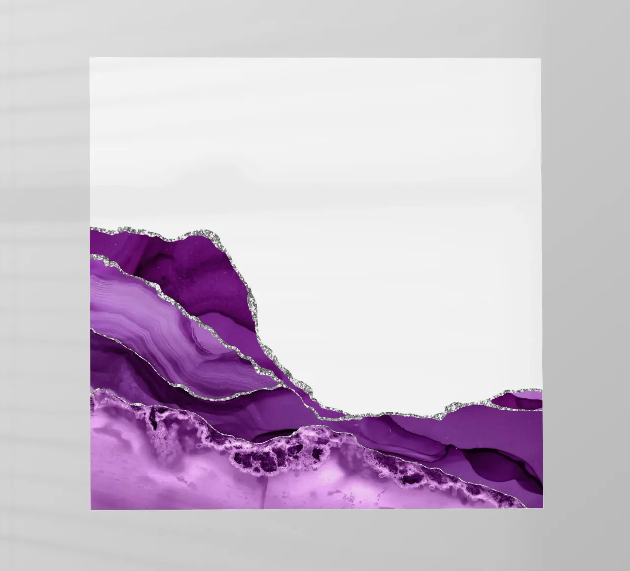 Agate violette et argentée Texture 05 film rétro-éclairé de Gemstone Textures