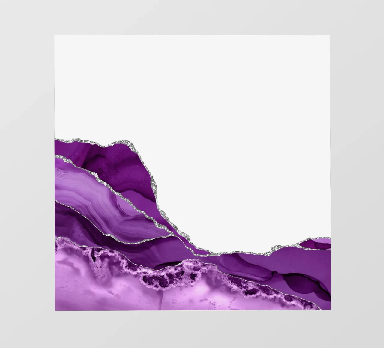 Agate violette et argentée Texture 05 film rétro-éclairé de Gemstone Textures