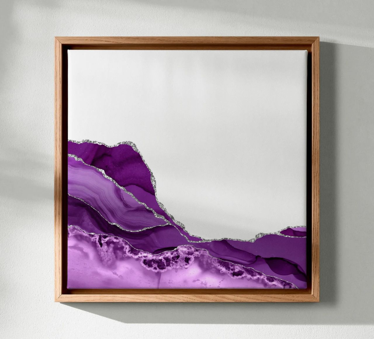 Agata viola e argento Texture 05 tela da Gemstone Textures
