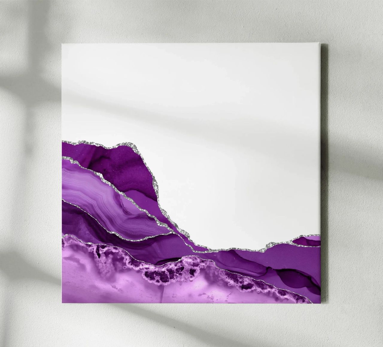 Agata viola e argento Texture 05 tela da Gemstone Textures