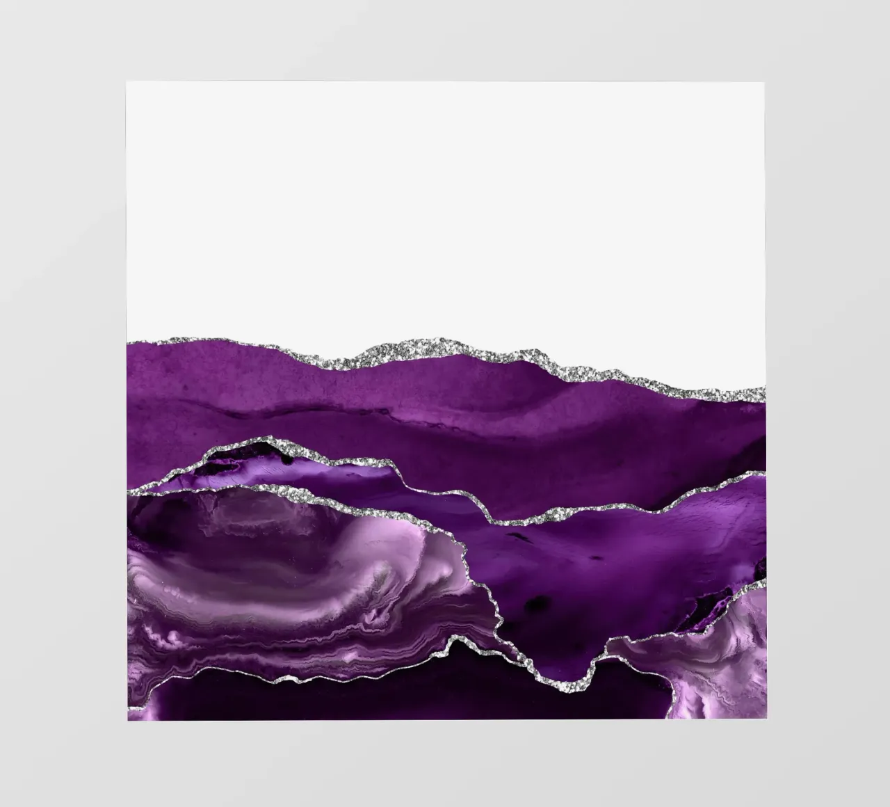 Agate violette et argentée Texture 07 film rétro-éclairé de Gemstone Textures