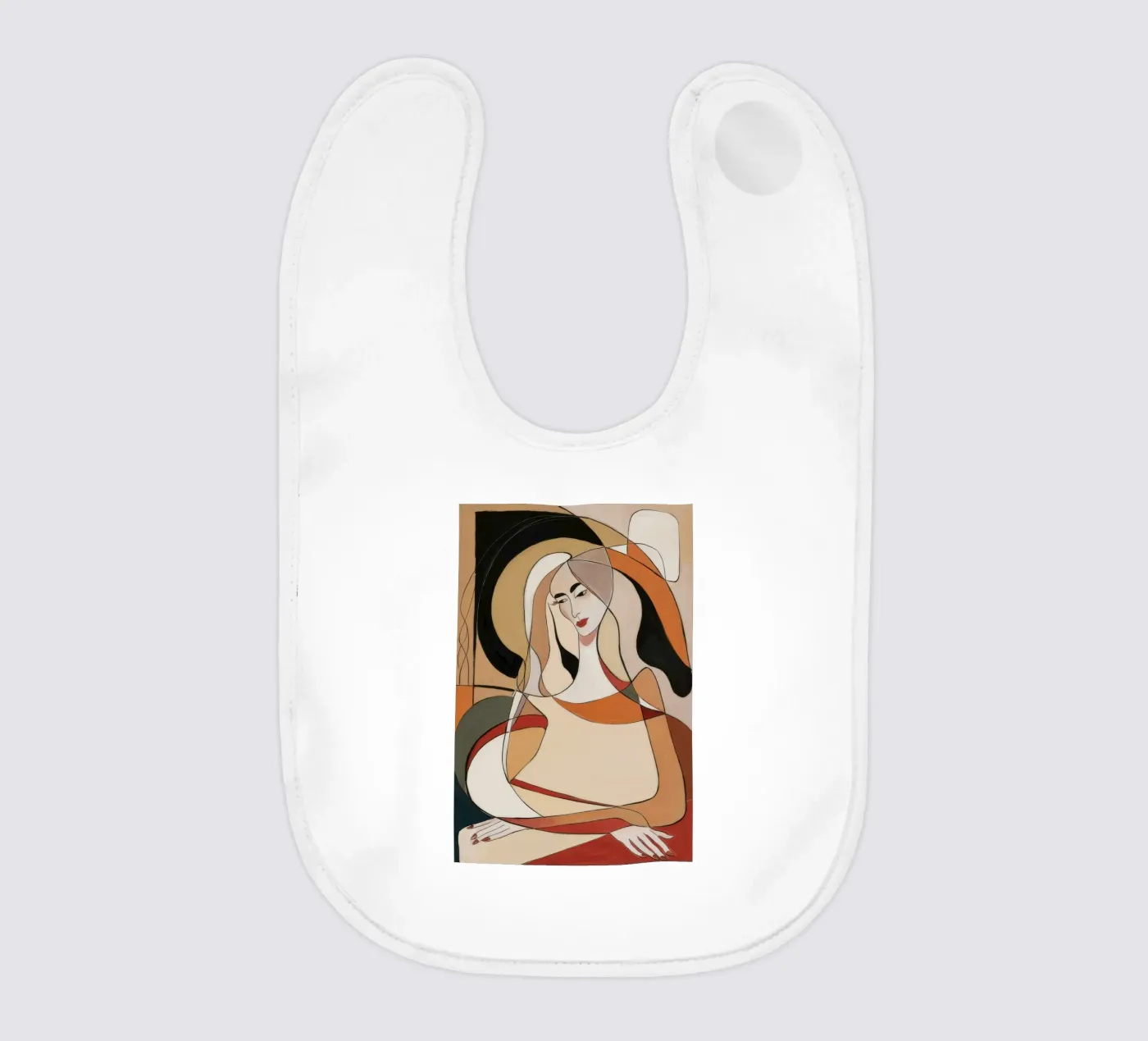 Abstrakte Reflexion Babylätzchen von Crimson Whisper