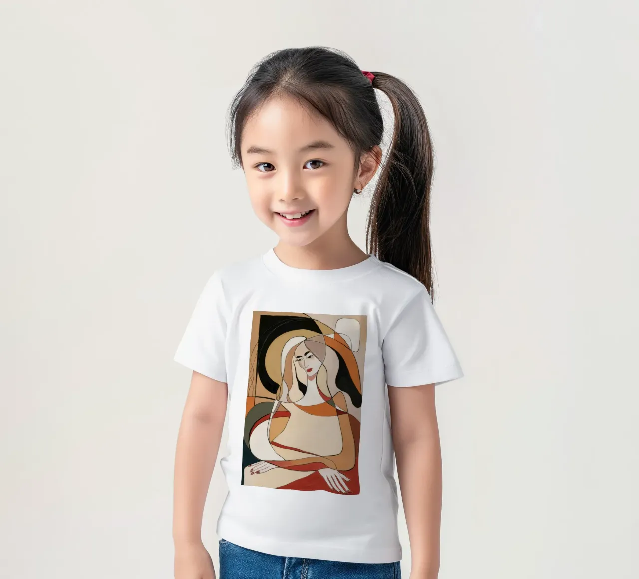 Riflessione astratta t-shirt bambini da Crimson Whisper