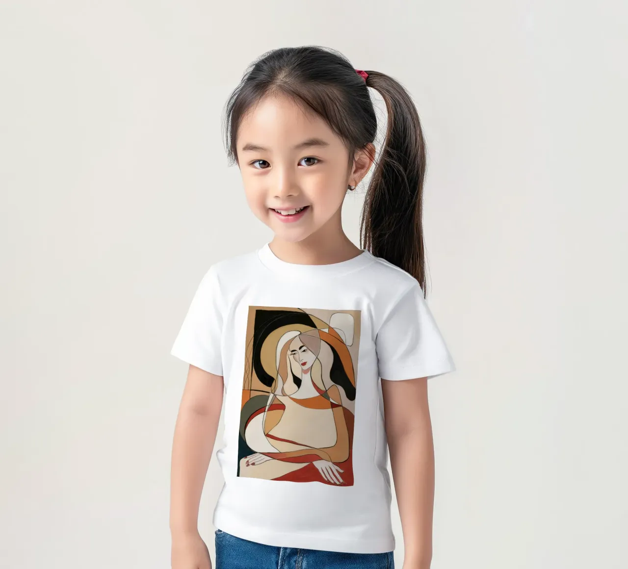 Riflessione astratta t-shirt bambini da Crimson Whisper