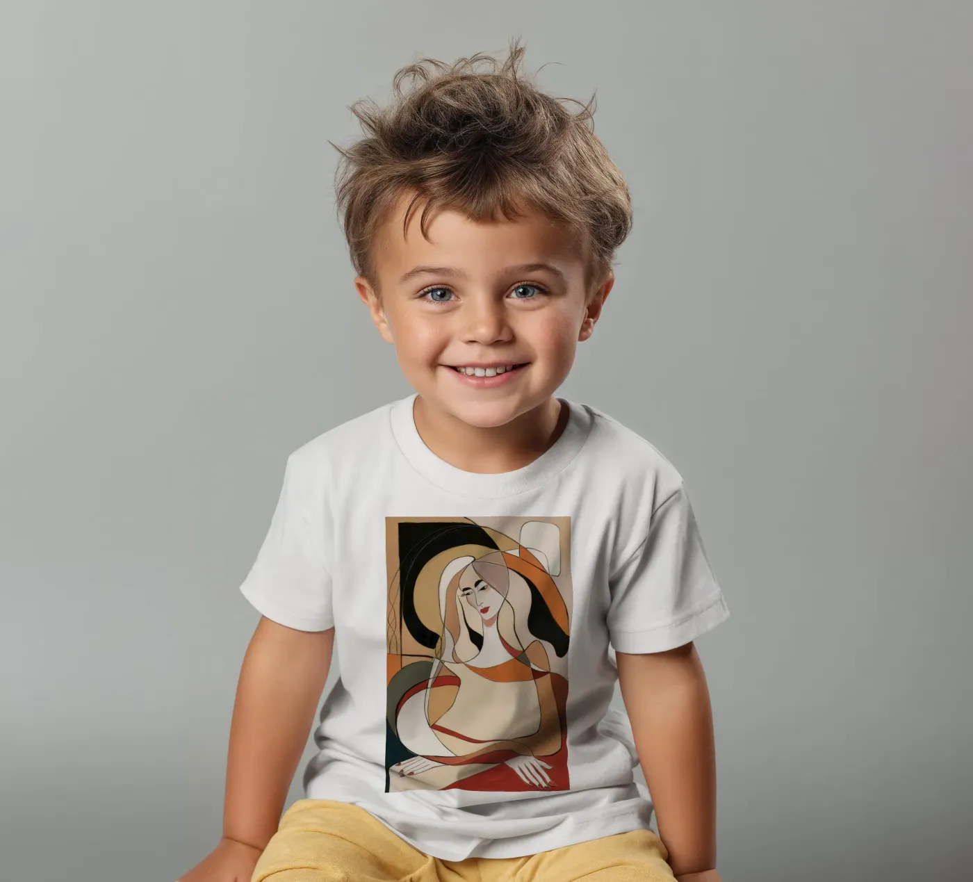 Abstrakte Reflexion Kinder T-Shirt von Crimson Whisper